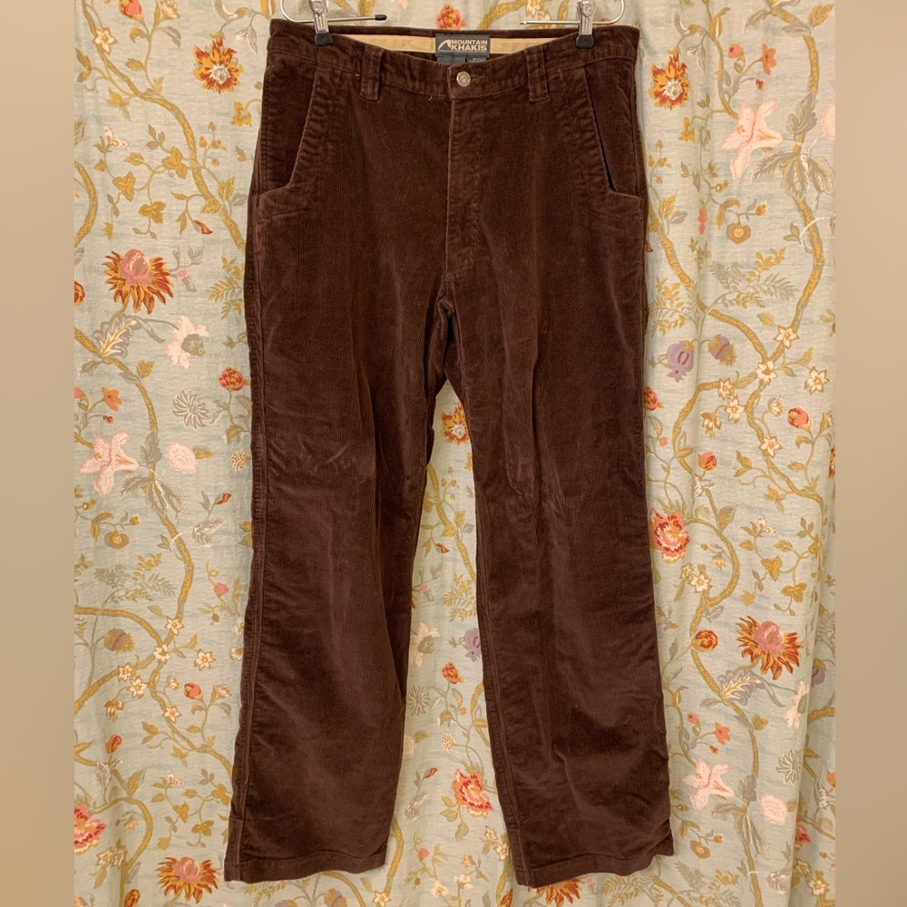 Mountain Khaki Corduroy Men’s Pant Brown